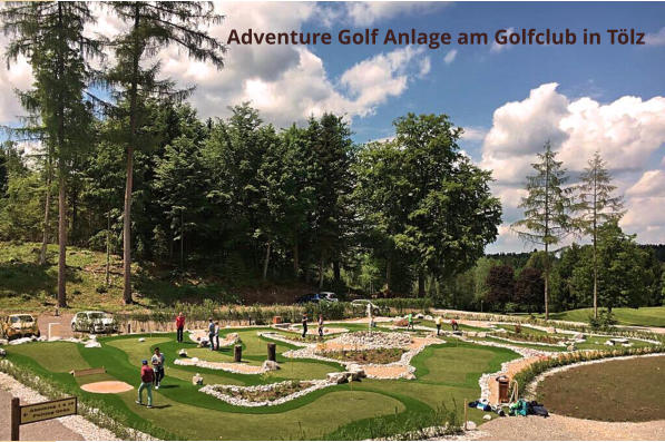 Adventure Golf am Golfclub in Bad Tölz